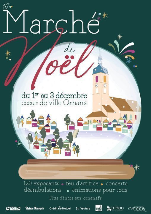 Marché de Noël 2023 à Ornans